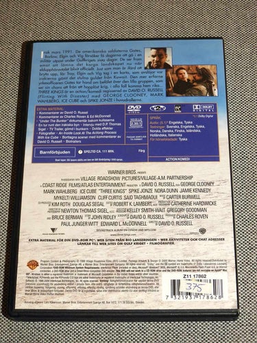 Three Kings DVD George Cloont Mark Wahlberg Ice Cube