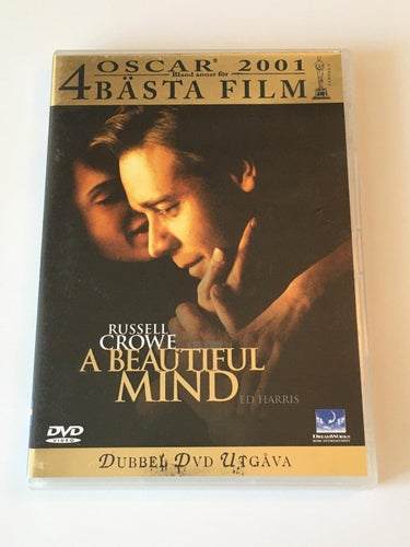 A beautiful mind (Russell Crowe, 2001). Begagnad 2 disc DVD