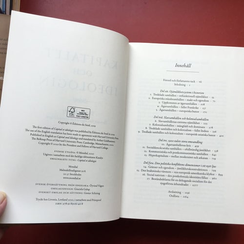 KAPITALET OCH IDEOLOGIN Thomas Piketty 2020