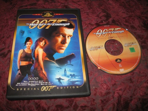 THE WORLD IS NOT ENOUGH (PIERCE BROSNAN,SOPHIE MARCEAU,ROBERT CARYLE) DVD
