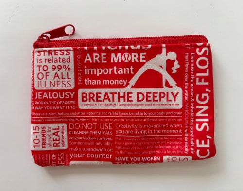 Lululemon card case korthållare liten necessär