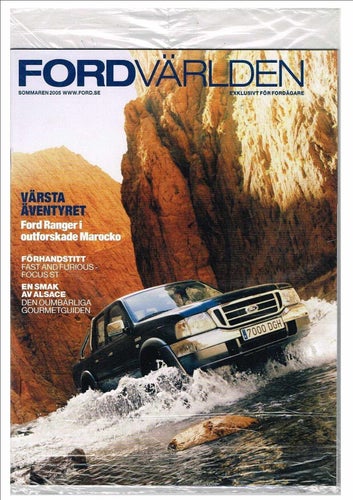 Fordvärlden 2005 (årgång 75) Sommaren - inplastad tidning