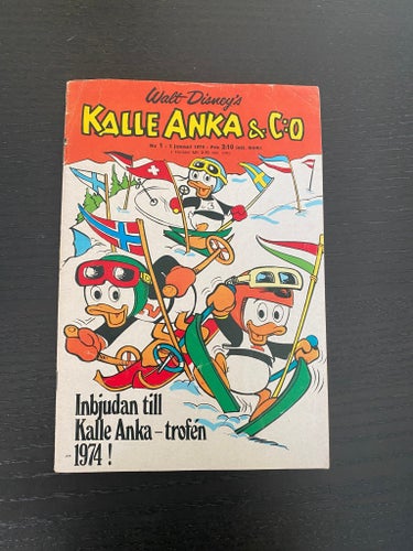 Kalle Anka & C:o Nr 1 - 3 Januari 1974
