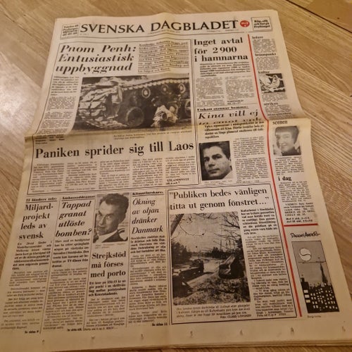 Svenska Dagbladet Lördagen den 10 Maj 1975