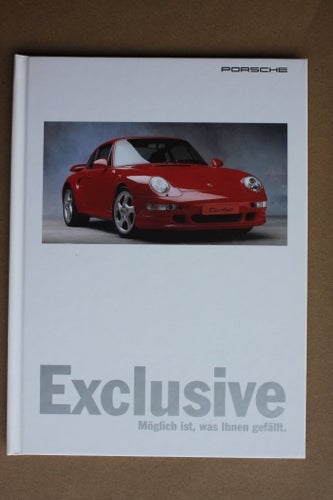 Porsche Exclusive broschyr