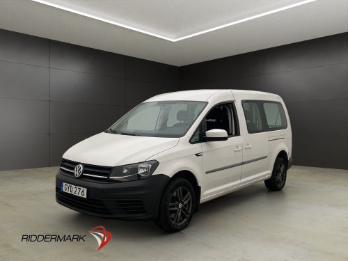 Volkswagen Caddy Maxi Life Drag PDC 5-Sits Farthållare Moms