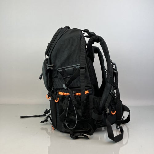 Ryggsäck, kameraryggsäck, Tarion Pro, svart, orange, 25L