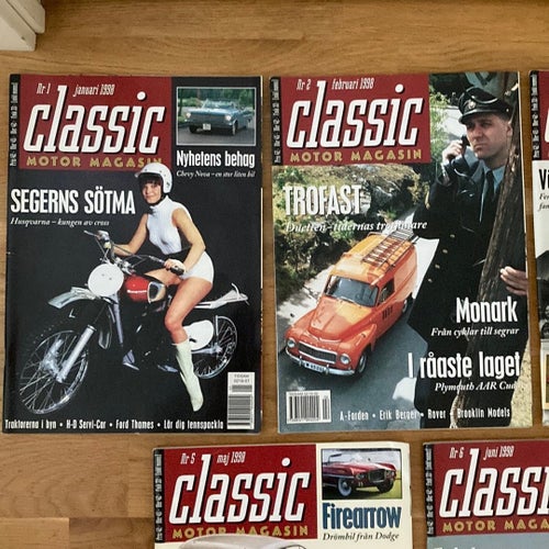 Classic Motor Magasin 10 nr från 1998