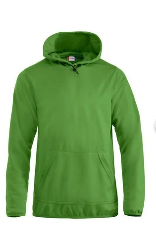Clique äppelgrön huvtröja, storlek L Unisex modell