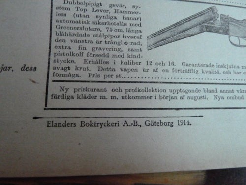 TIDSFÖRDRIF, 1914, LÖTETS LAND, TIDNING