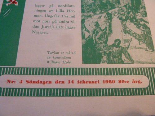 LILLA SVENSKA, BARNTIDNINGEN, 1960 NR 14, TIDNING
