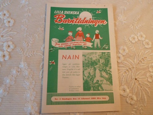 LILLA SVENSKA, BARNTIDNINGEN, 1960 NR 14, TIDNING