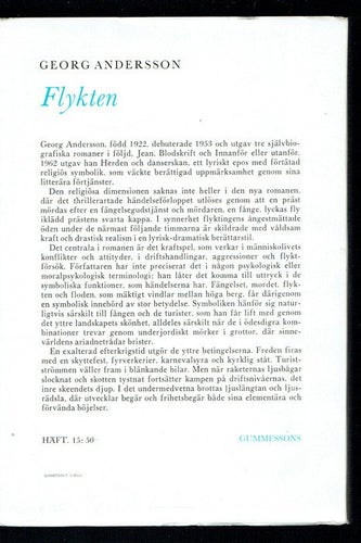 Flykten - Georg Andersson (1964)