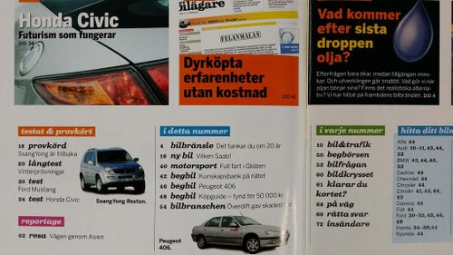 Vi bilägare nr 3 2006: Ford Mustang V6 Cab, Honda Civic 1,8 Sport