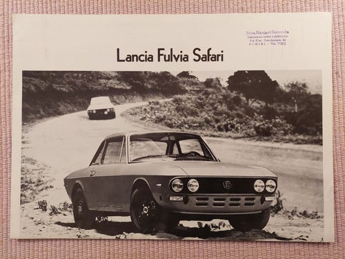 Lancia Fulvia Safari 1974 in italiano
