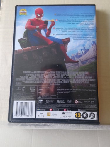 Spider-man homecoming, Dvd