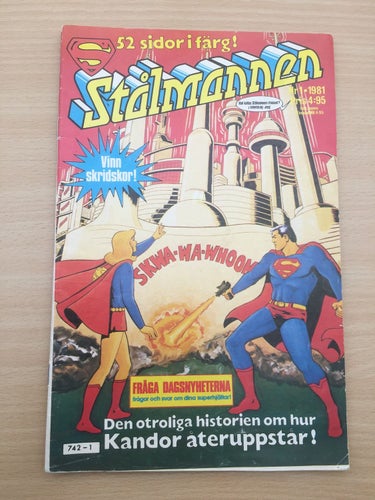 STÅLMANNEN - Nr 1 1981