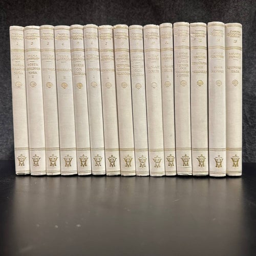 Svenska litteraturens pärlor del 1-15 komplett - 1927
