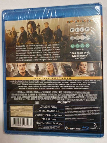 Blu-ray The Hunger Games Mockingjay Part 2 INPLASTAD