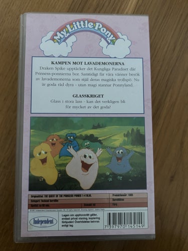 My Little Pony Glasskriget VHS