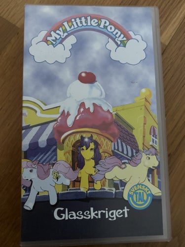My Little Pony Glasskriget VHS