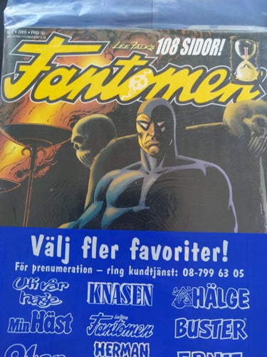 Fantomen - Nr 2, 2005 ( Inplastad )