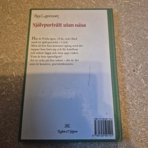 Självporträtt utan näsa av Rose Lagercrantz