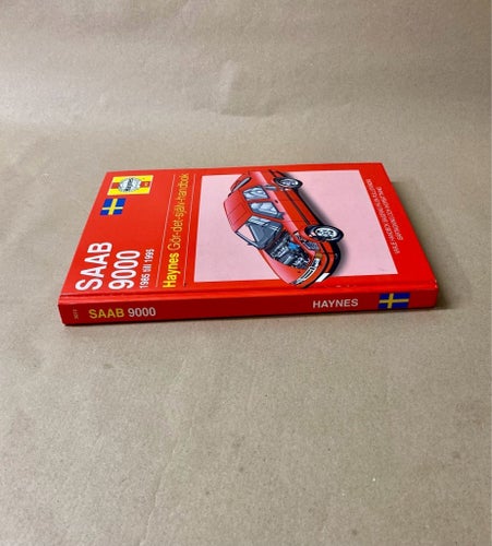 SAAB 9000 1985 till 1995 Haynes Reparationshandbok. Fint skick