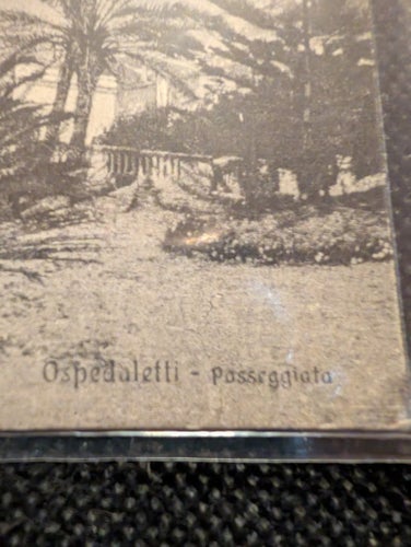 Ospedaletti - Passeggiata Skrivet 26 dec 1921