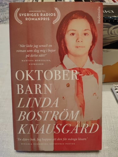 Oktoberbarn av Linda Boström Knausgård, 2019