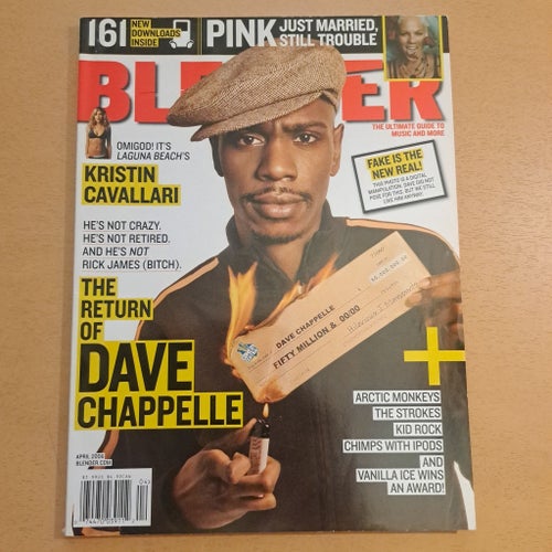Blender Magazine April 2006 Dave Chappelle