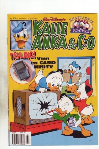 Kalle Anka & C:o Nr:43-1996