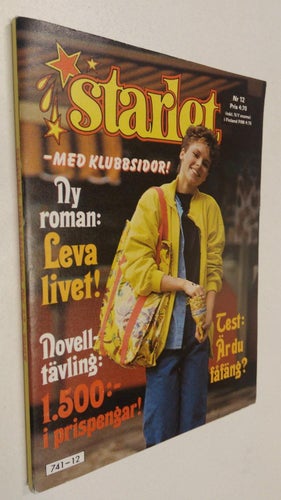Starlet 1983 nr 12 Ultravox Christopher Atkins Susan Howard Donna i Dallas
