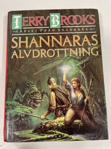 Shannaras Alvdrottning | Terry Brooks | Arvet från Shannara | Kartonnage