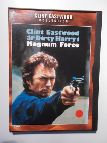 DIRTY HARRY - MAGNUM FORCE - svensk DVD i slipcase CLINT EASTWOOD