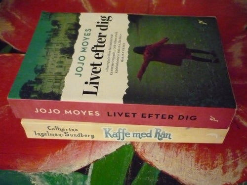 BOK, 2 STYCKEN POCKET BÖCKER, JOJO MOYES: LIVET EFTER DIG, CATHARINA INGELMAN-SU
