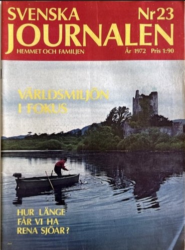 Svenska journalen 23 1972 Björn Erling Evensen, Elin Fhager, Michael Waern