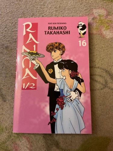 Ranma vol 16 - svenska manga anime fantasy rumiko takahashi inu yasha inuyasha