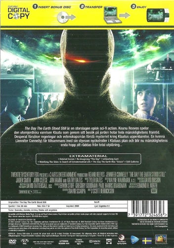 ** The day the earth stood still med Keanu Reeves ( 2 disc´s ) **