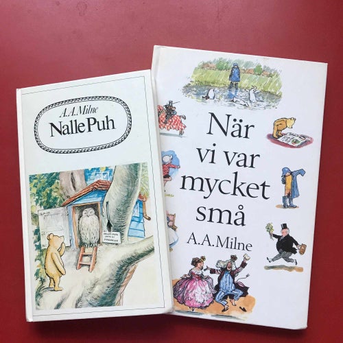NALLE PUH + NÄR VI VAR MYCKET SMÅ A.A. Milne