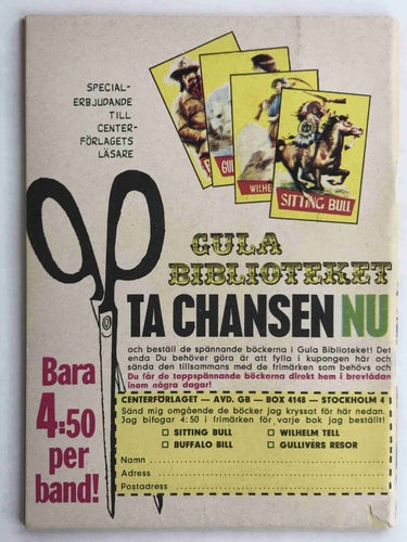 Cowboy - 1965:19 Oläst!