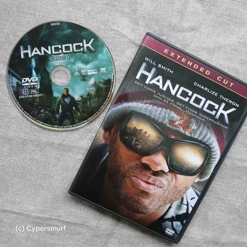 Hancock | Will Smith | Charlize Theron | Svensk utgåva.