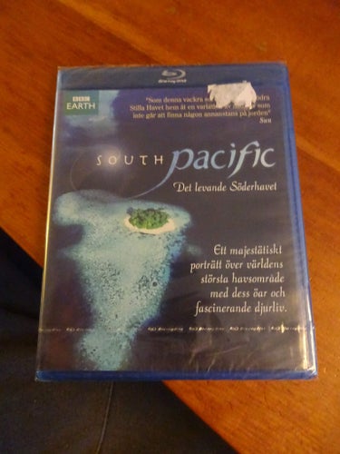 Nyskick inplastad South Pacific Det levande Söderhavet BBC Earth svensk utgåva