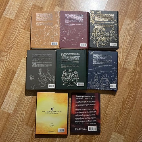 8 Harry Potter Böcker