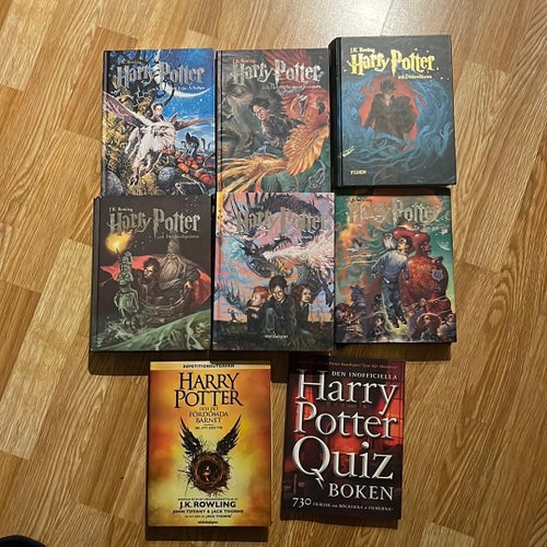 8 Harry Potter Böcker