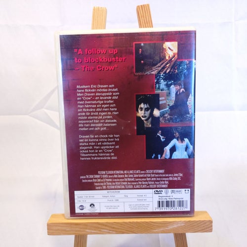 Witch Crow (Dvd, Marc Dacascos) Låg fraktkostnad!