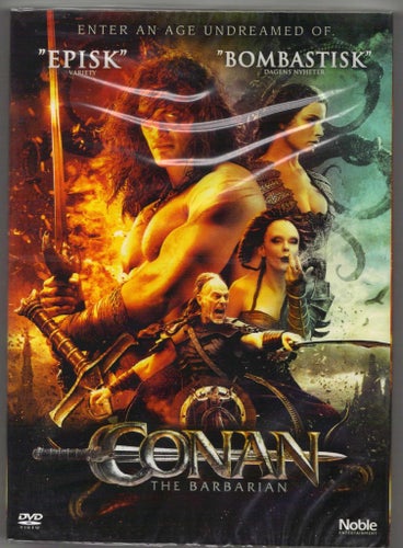 CONAN - The Barbarian - DVD (INPLASTAD)