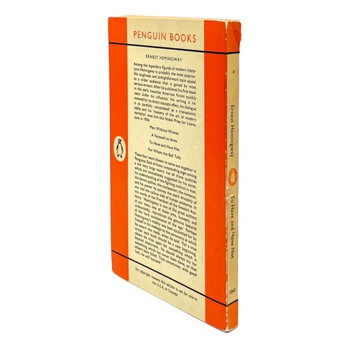 To Have and Have Not av Ernest Hemingway (1961, Penguin)