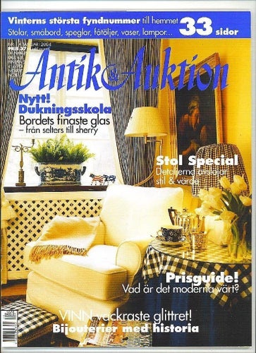 Antik & Auktion 1/2004 - Japansk keramik, stol Special m m