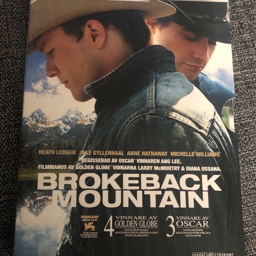 Brokeback Mountain (2005) Heath Ledger / Jake Gyllenhaal / Gay Cowboy Homoerotic